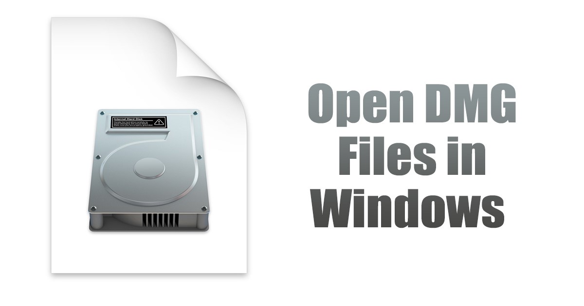 How to Open  dmg File in Windows - 61