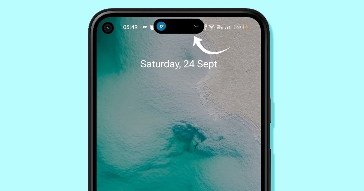 iPhone typu Dynamic Island na Androida