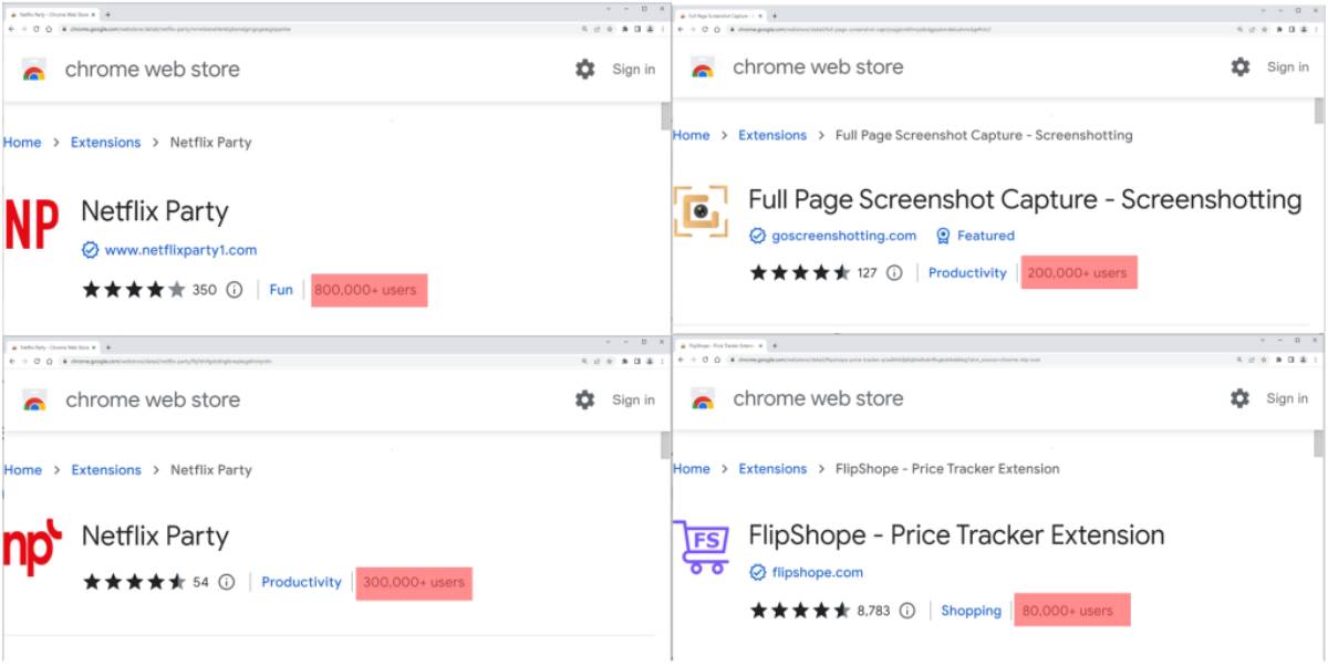  Netflix Party    4 More Chrome Extension Steals Browsing Data - 29