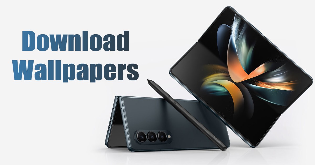 Download Samsung Galaxy Z Fold 4 Wallpapers (Static & Live)