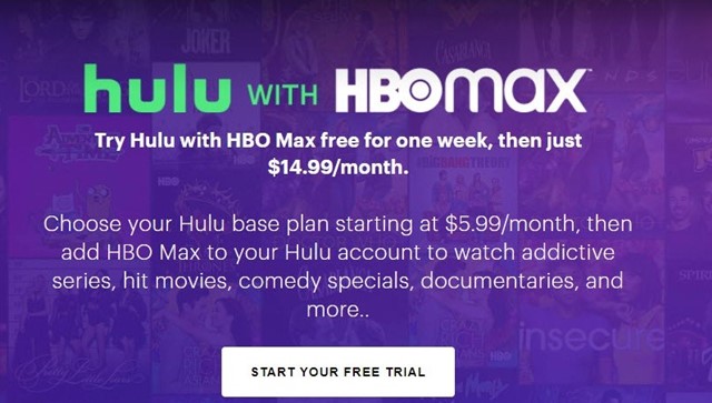 how to watch HBO on hulu