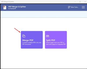 pdf merger & splitter