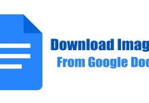 Download Images from Google Docs