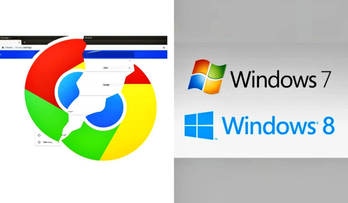 Google Chrome To Drop Support For Windows 7 & Windows 8.1