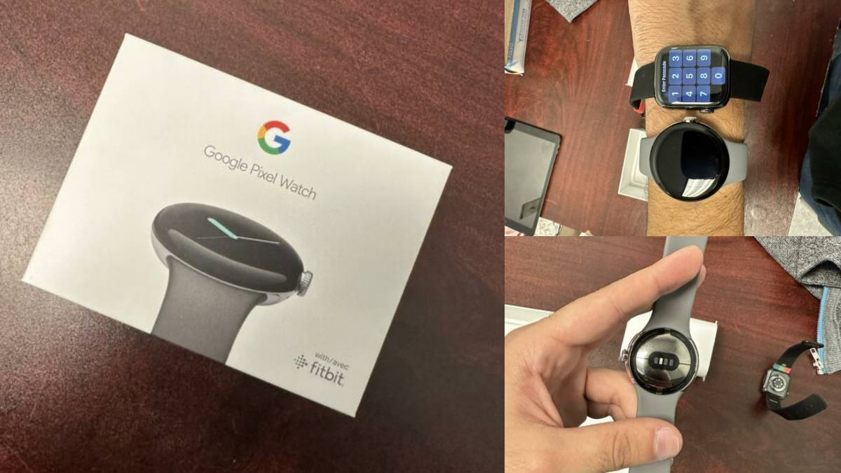 Google Pixel Watch Unboxed By Someone Before Its Launch