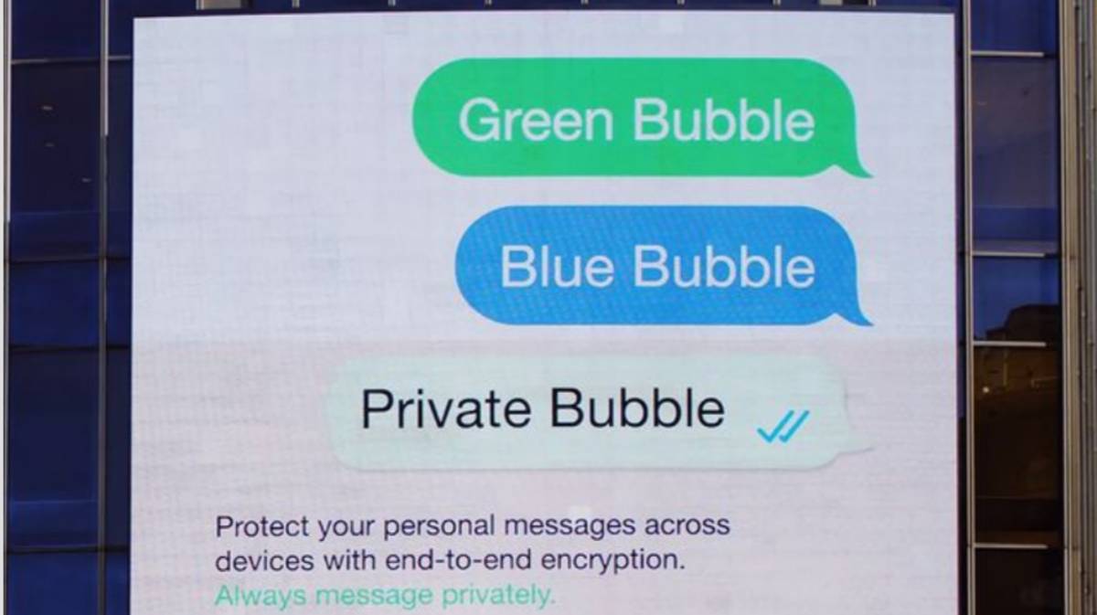 A Meta azt állítja, hogy a WhatsApp privátabb, mint az iMessage