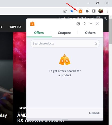 Tiện ích mở rộng Avast SafePrice dành cho Chrome