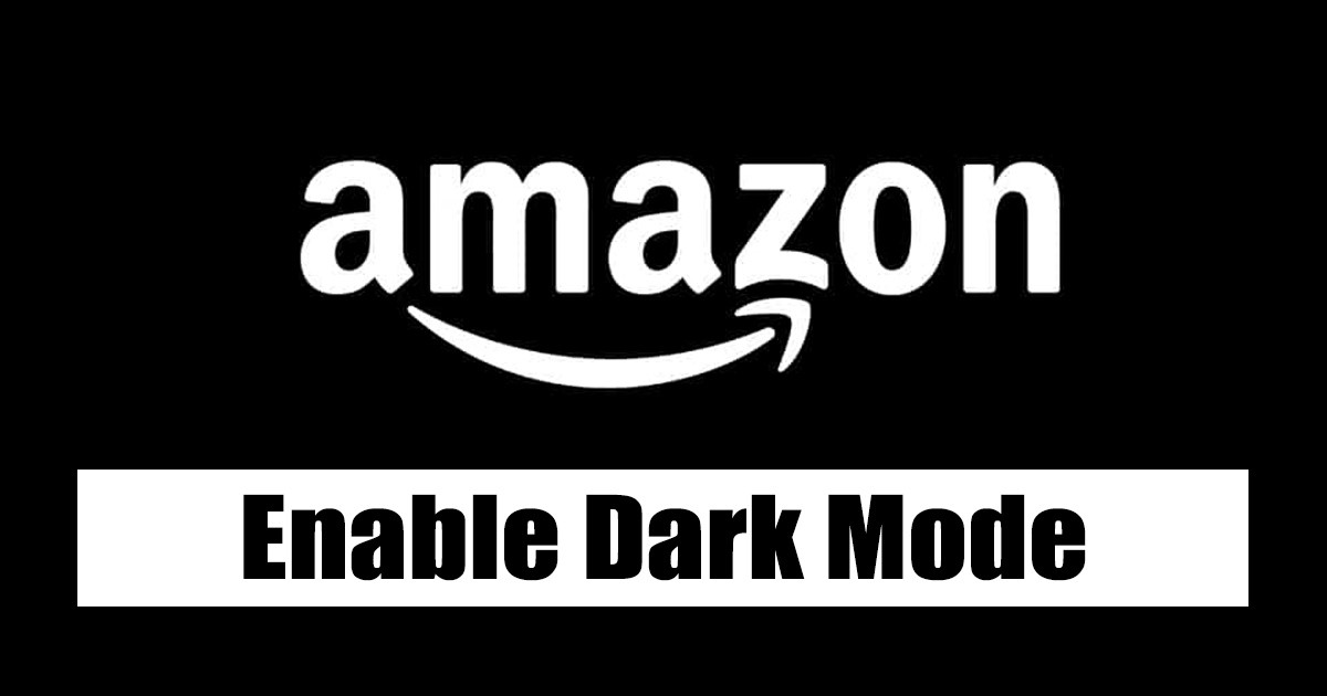 A sötét mód engedélyezése az Amazon alkalmazásban és webhelyen