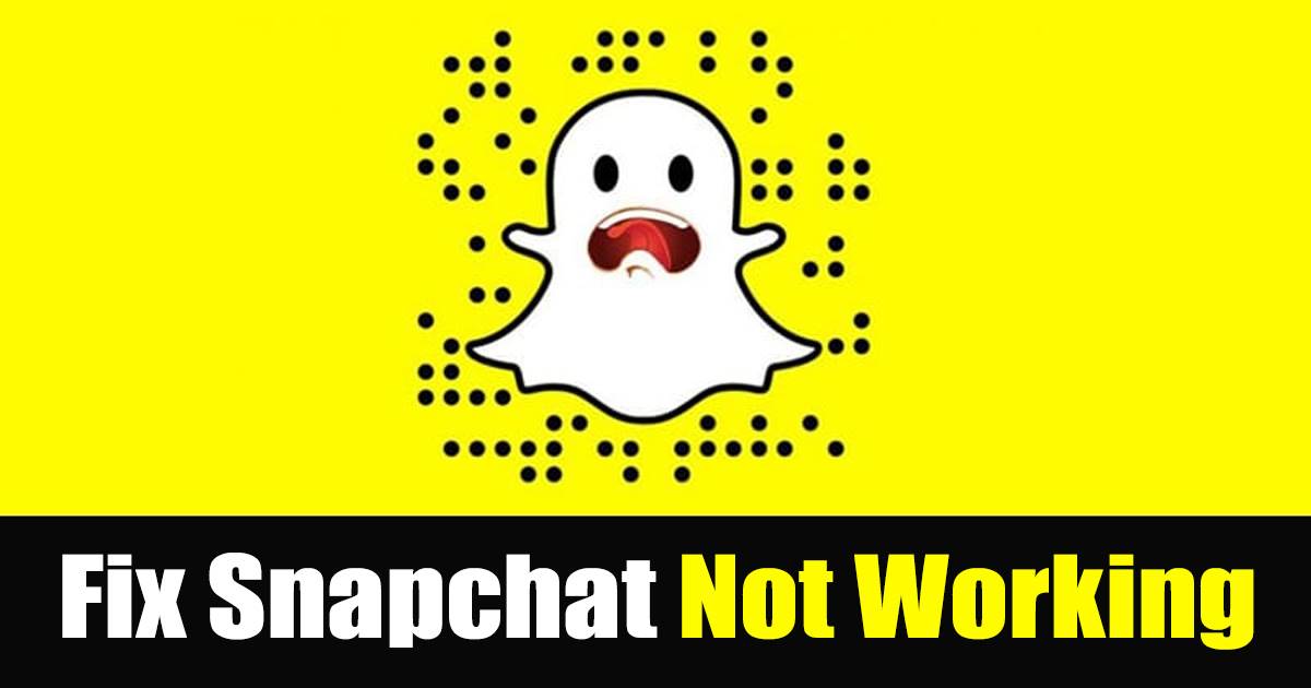 Tại sao Snapchat của tôi không hoạt động?  8 cách tốt nhất để khắc phục sự cố
