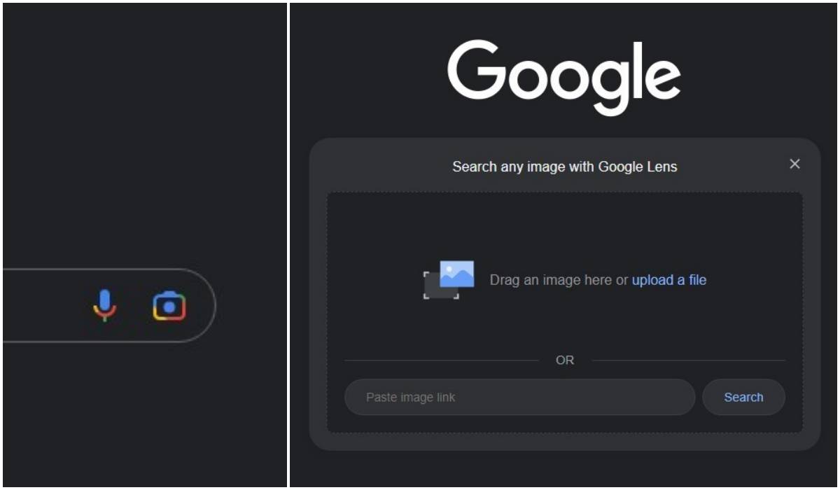 Remplacement de Google Images par Google Lens sur les principales pages de recherche