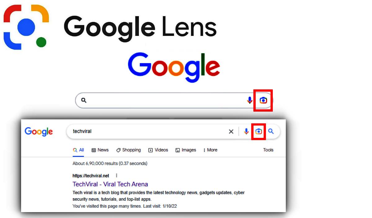 Google Lens est désormais largement disponible sur la page de recherche de Google