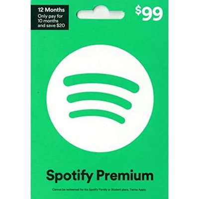 Mua thẻ quà tặng Spotify ở đâu?