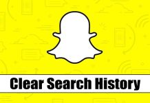 How to Clear Search History on Snapchat