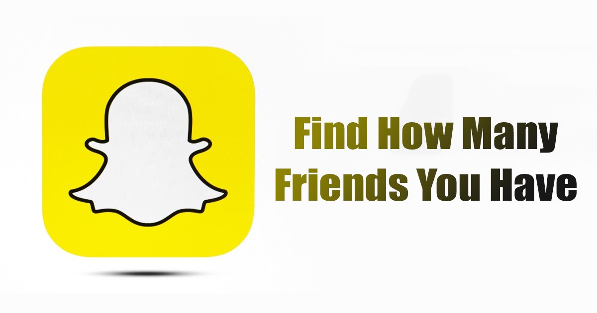 Veja quantos amigos você tem no Snapchat