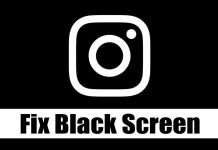 How to Fix Instagram Black Screen Problem