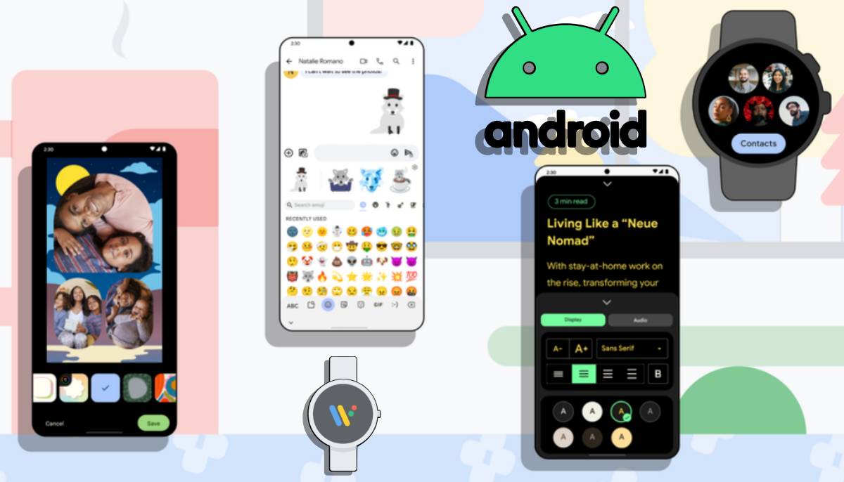 Google mang đến các tính năng mới cho Android & Wear OS