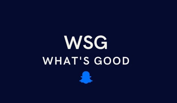 O que significa WSG no Snapchat?