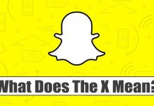 What Does the X Mean on Snapchat? How to Remove it