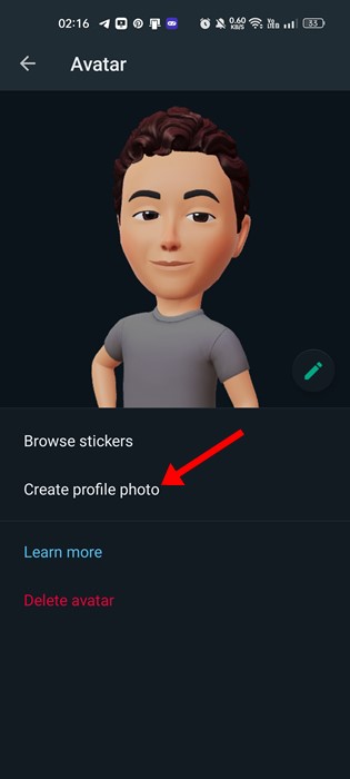 Create Profile Photo
