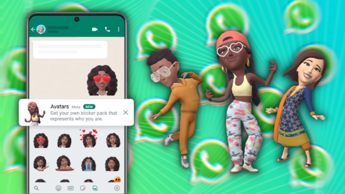 WhatsApp começou a lançar avatares com pacote de adesivos