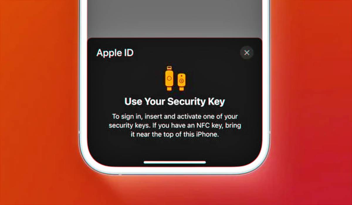 Apple ID biztonsági kulcsok