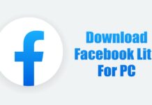 Download Facebook Lite for PC (Windows)