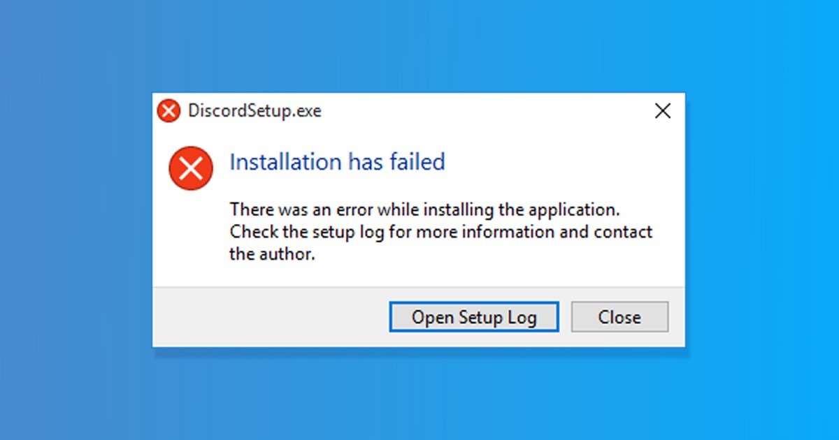 How to Fix 'Discord Installation has Failed' Error