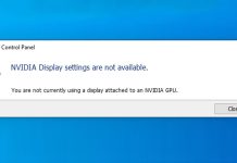 Fix 'You are not currently using a display attached to an NVIDIA GPU'