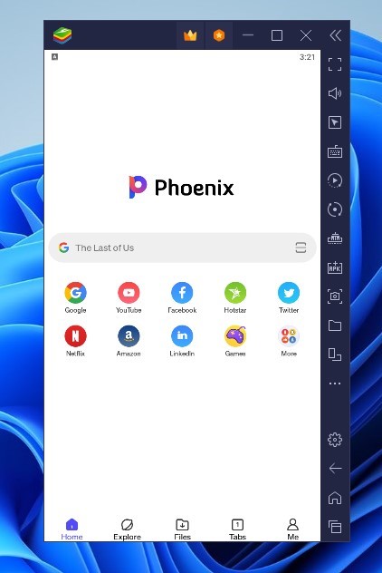 Download   Use Phoenix Browser on Windows 11 - 53