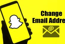 Change Your Snapchat Email Address