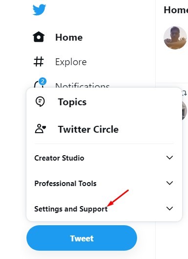 Settings and Support