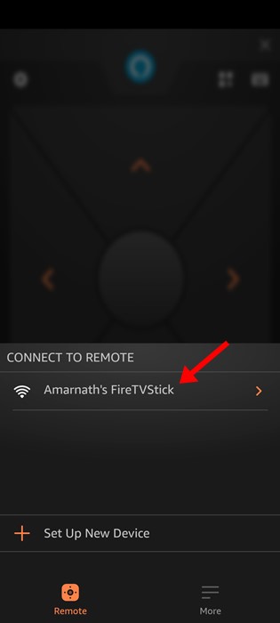 connect to the remote