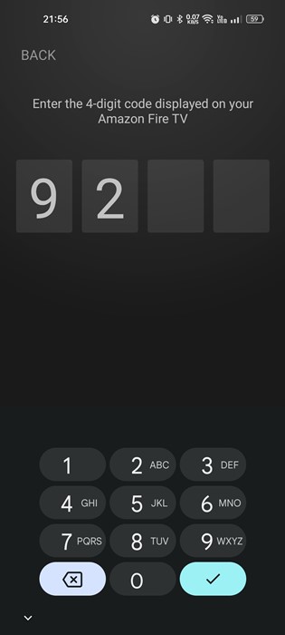 4-digit code