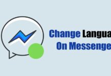 How to Change Language on Messenger