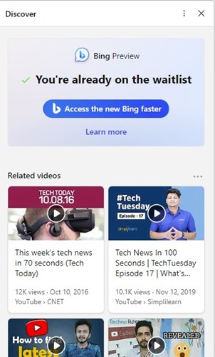 Bing ChatGPT destekli sohbet