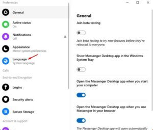 How to Change Language on Messenger (Desktop & Mobile)