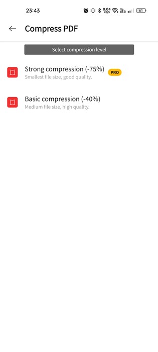 basic compression