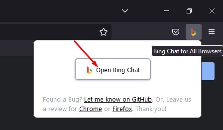 Abra o Bing Chat