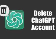 How to Delete ChatGPT Account & Data
