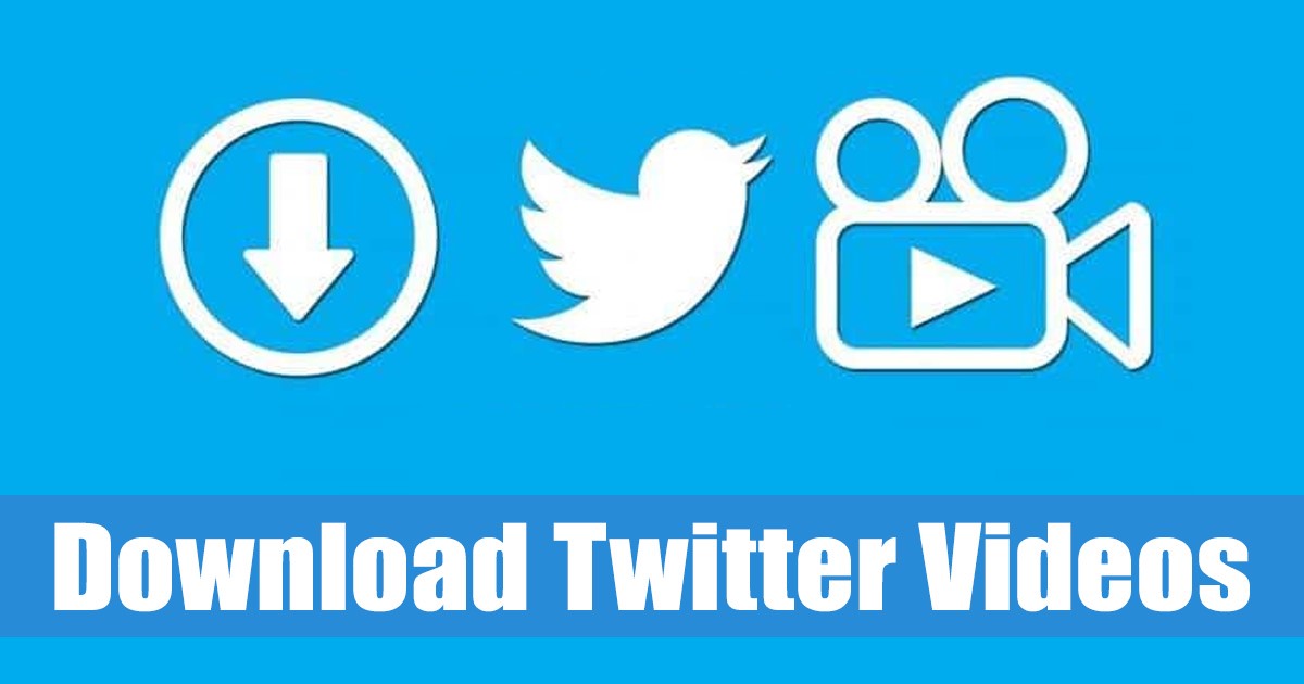 How to Download Twitter Videos