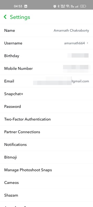 E-posta Kimliğinizin ve Telefon Numaranızın güncellendiğinden emin olun
