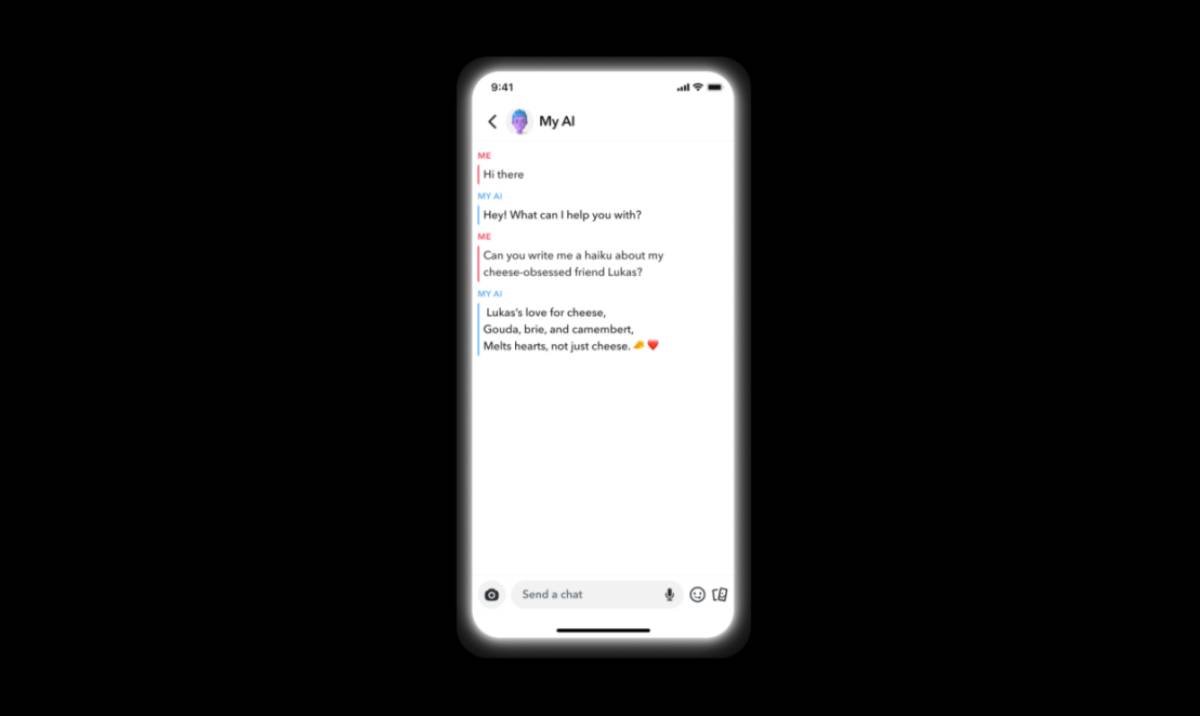 A Snapchat „My AI” chatbotjának minden részlete