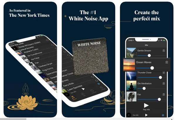 White Noise Apps for iPhone 
