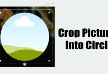 Crop a Picture into a Circle on PC