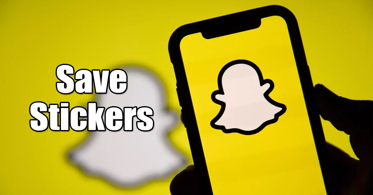 How to Create & Save Stickers on Snapchat