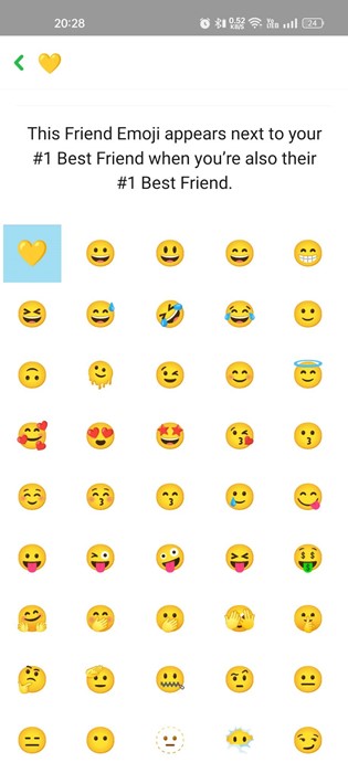 pick the emoji
