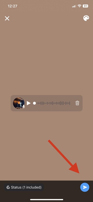How to Post Voice Note on WhatsApp Status in 2023 - 22