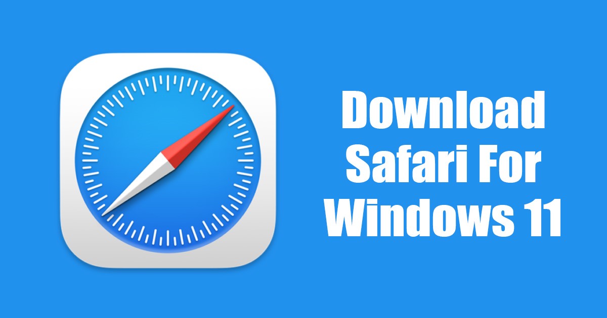 download safari for windows 11