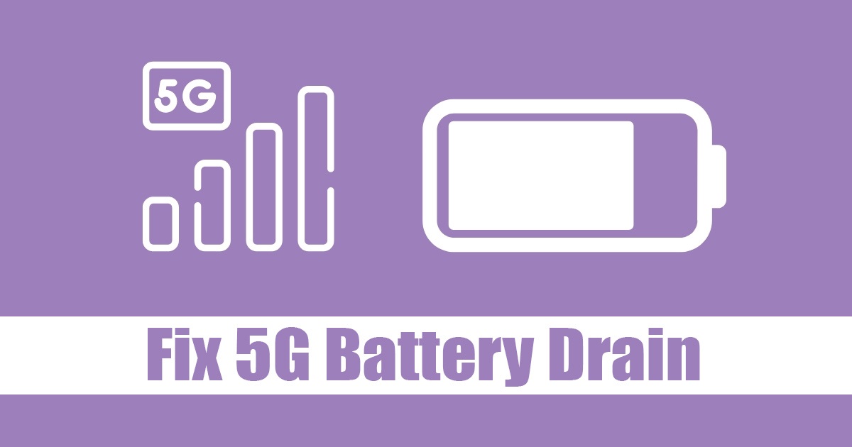 How to Fix 5G Battery Drain on Android