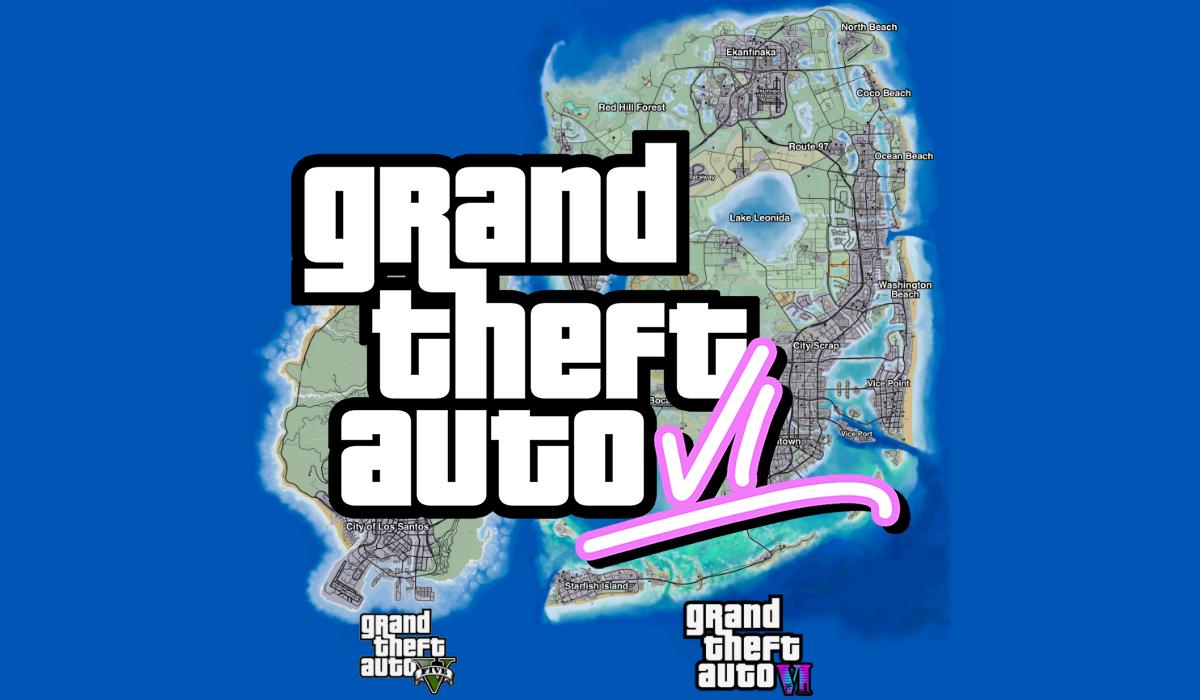 GTA 6s Leaked Map Concept Showing It 2x Of GTA 5s Map 